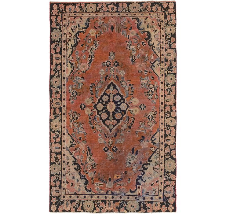 3' 10 x 6' 4 Hamedan Persian Rug