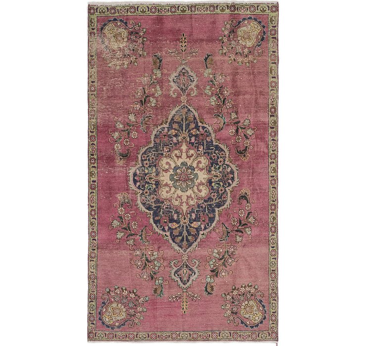 4' 5 x 8' Tabriz Persian Rug