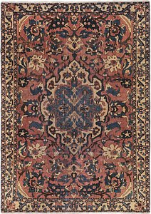 Unique Loom 5' x 7' Bakhtiar Persian Rug