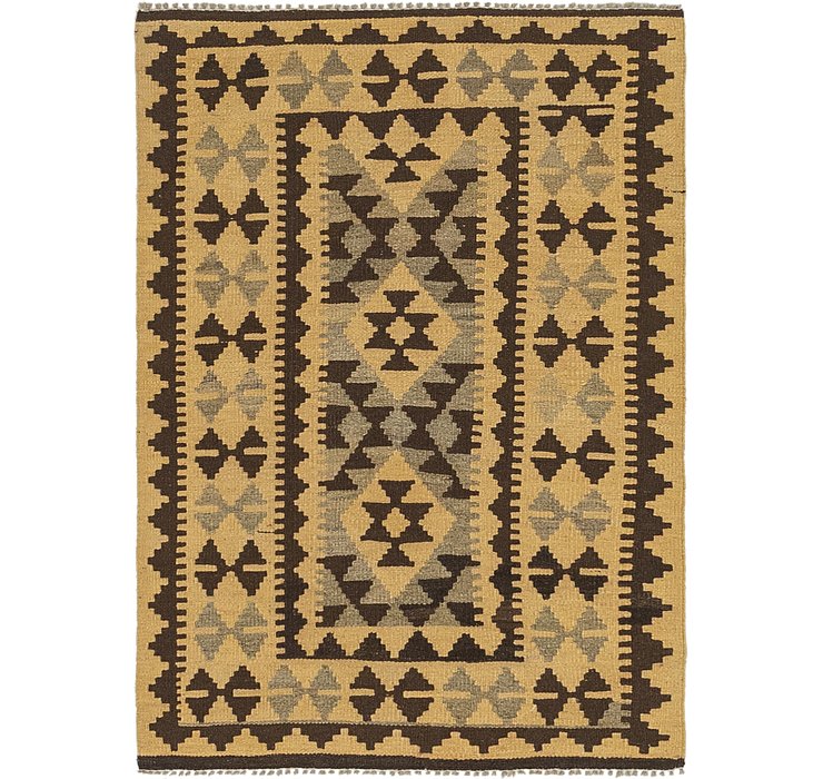 2' 10 x 4' Kilim Maymana Rug