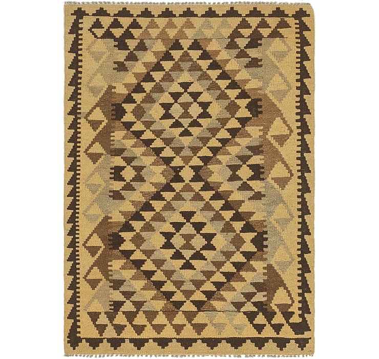 2' 9 x 4' Kilim Maymana Rug