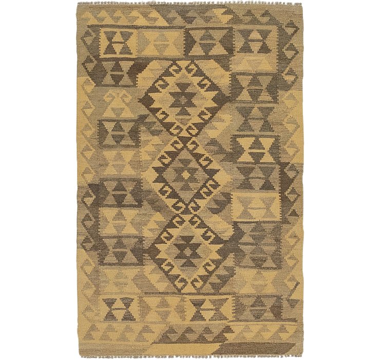 2' 8 x 4' 2 Kilim Maymana Rug