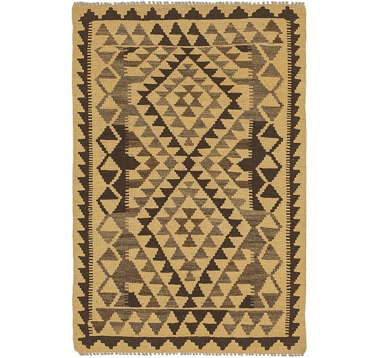 2' 9 x 4' Kilim Maymana Rug