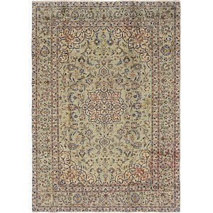 8' x 11' Kashan Persian Rug