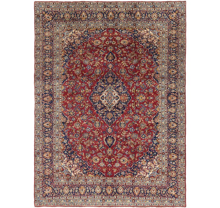 9' 9 x 12' 8 Kashan Persian Rug