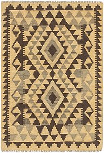 Unique Loom 2' 8 x 3' 10 Kilim Maymana Rug