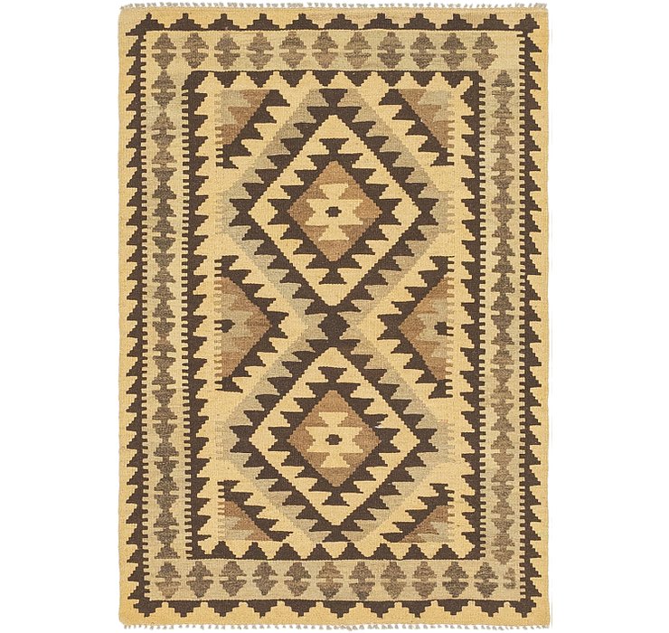 2' 10 x 4' Kilim Maymana Rug
