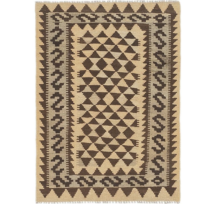 2' 8 x 3' 9 Kilim Maymana Rug