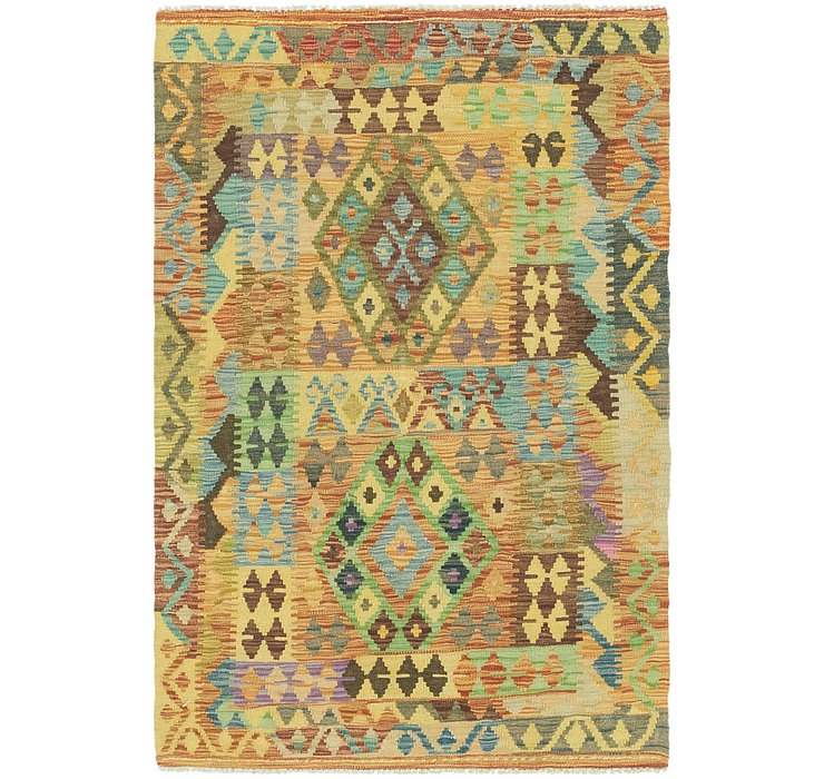 3' 5 x 5' Kilim Maymana Rug