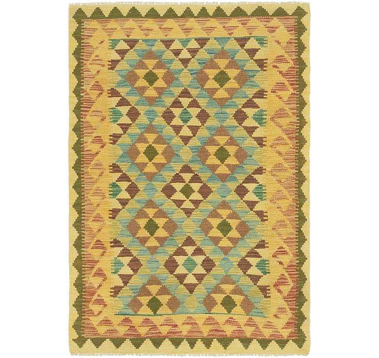 3' 5 x 5' Kilim Maymana Rug