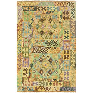 3' 3 x 5' Kilim Maymana Rug