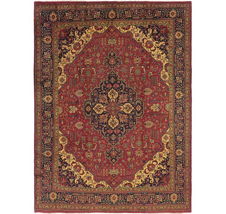 9' 10 x 12' 10 Tabriz Persian Rug
