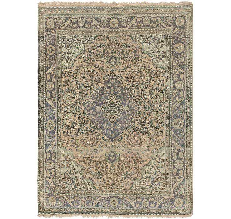 6' 10 x 9' 2 Tabriz Persian Rug