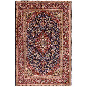 6' 6 x 9' 10 Kashan Persian Rug