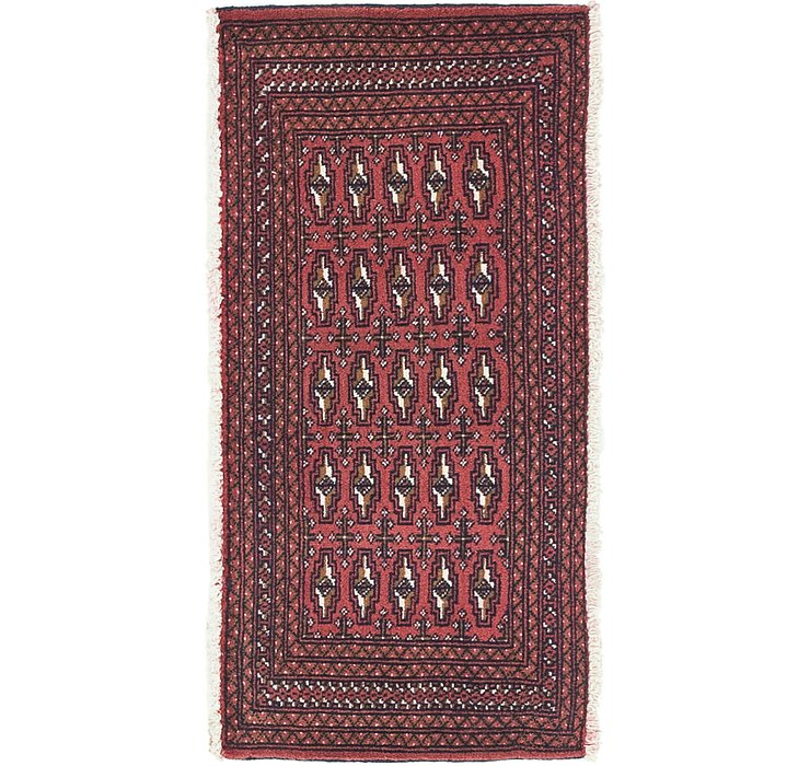 1' 8 x 3' 6 Torkaman Persian Rug