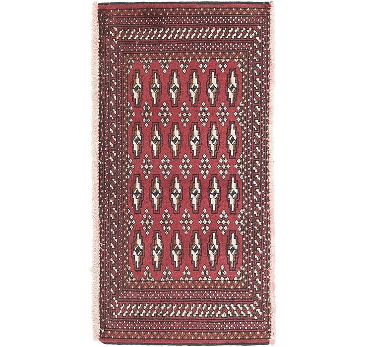 1' 8 x 3' 4 Torkaman Persian Rug