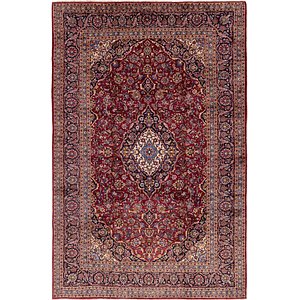 9' 6 x 14' Kashan Persian Rug
