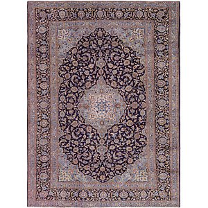 9' 4 x 12' 9 Kashan Persian Rug