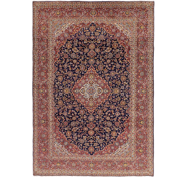 9' 9 x 13' 9 Kashan Persian Rug