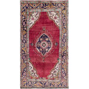 5' 10 x 11' Tabriz Persian Runner Rug