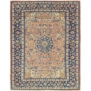 9' 8 x 12' 4 Isfahan Persian Rug