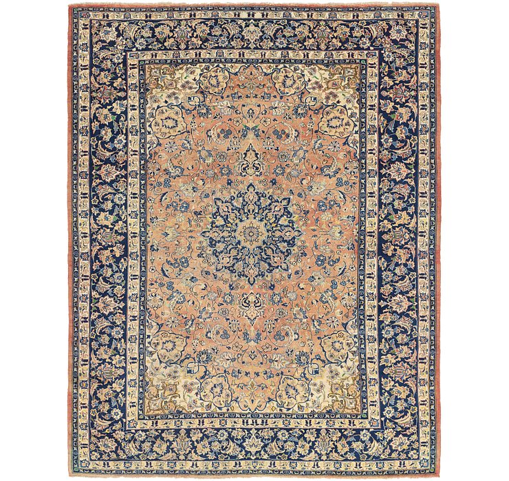 9' 8 x 12' 4 Isfahan Persian Rug
