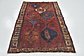 4' x 6' 4 Shiraz Persian Rug thumbnail image 3