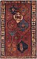 4' x 6' 4 Shiraz Persian Rug thumbnail image 1