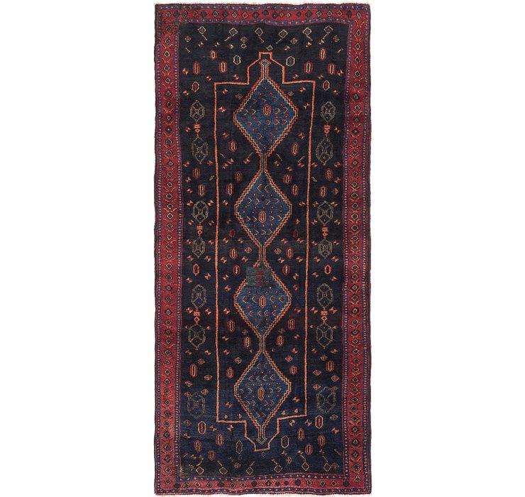 5' 5 x 12' Sirjan Persian Runner Rug