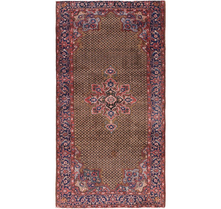 5' 2 x 9' 6 Songhor Persian Runner ...