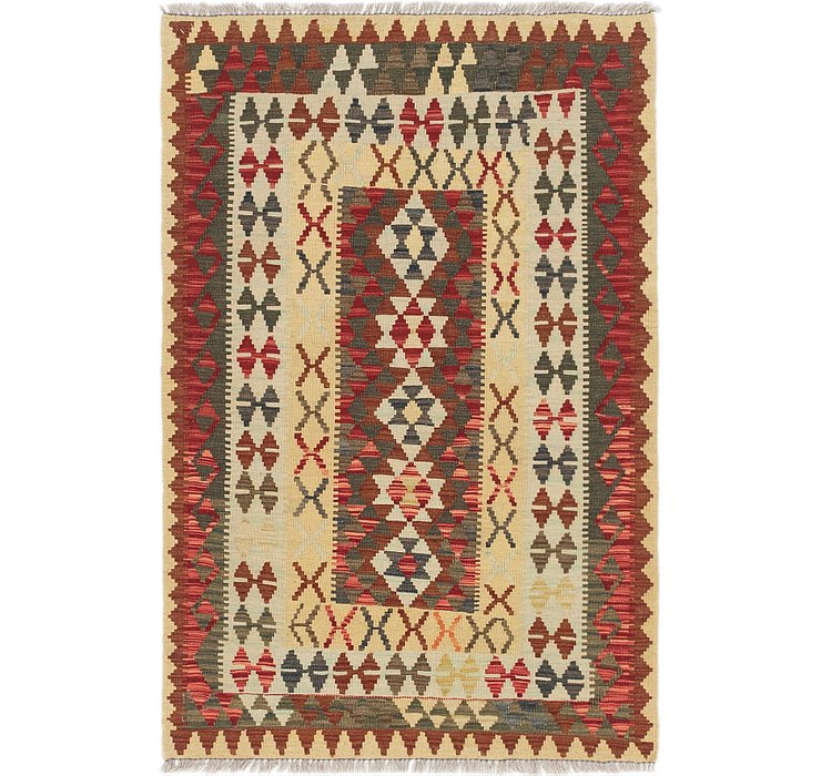 3' 5 x 5' Kilim Maymana Rug