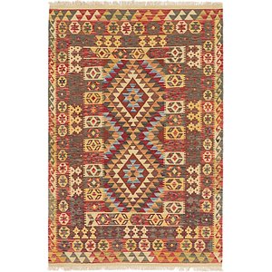 127cm x 188cm Kilim Maymana Rug