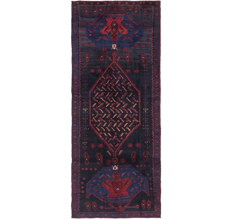 3' 10 x 9' 9 Meshkin Persian Runner ...