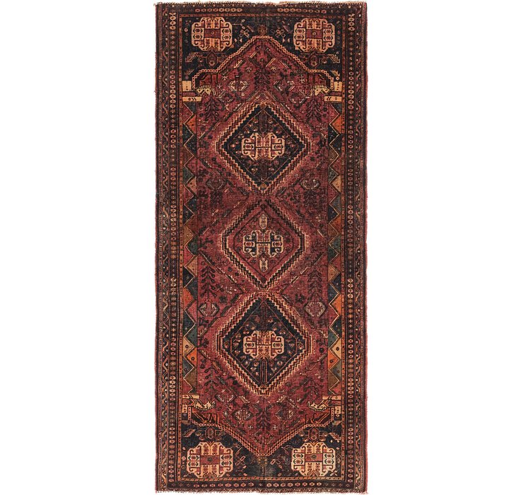 3' 5 x 8' 3 Shiraz Persian Runner Rug