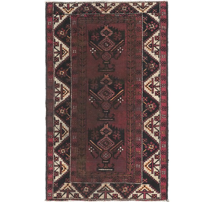 4' x 6' 5 Ferdos Persian Rug