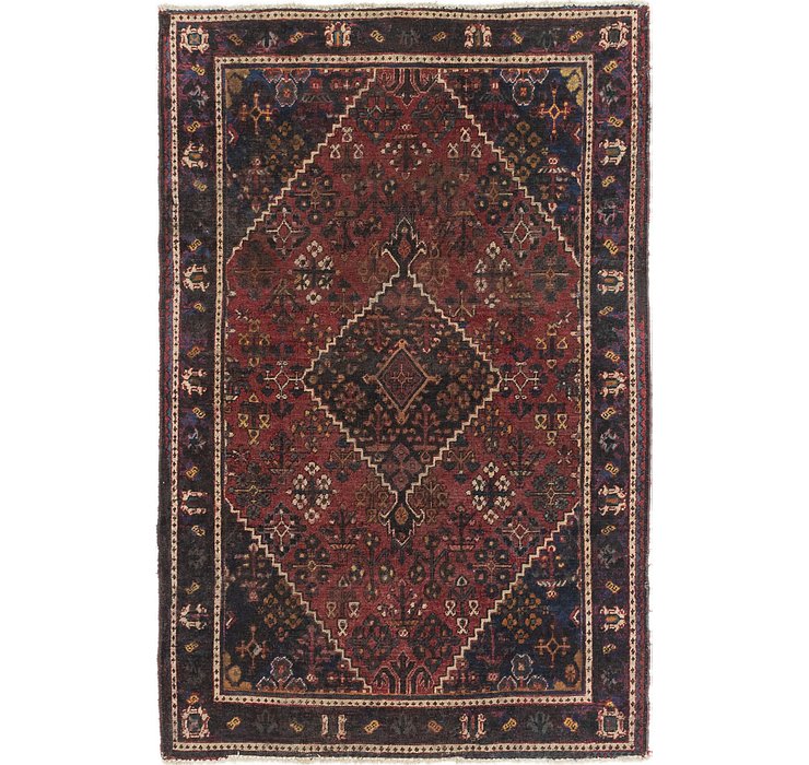 4' 5 x 6' 8 Joshaghan Persian Rug