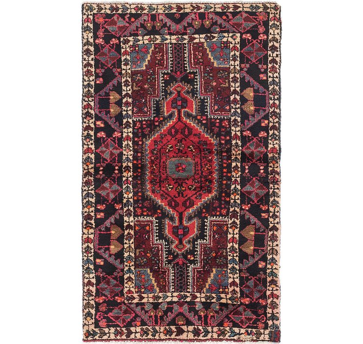 3' 4 x 5' 10 Mazlaghan Persian Rug