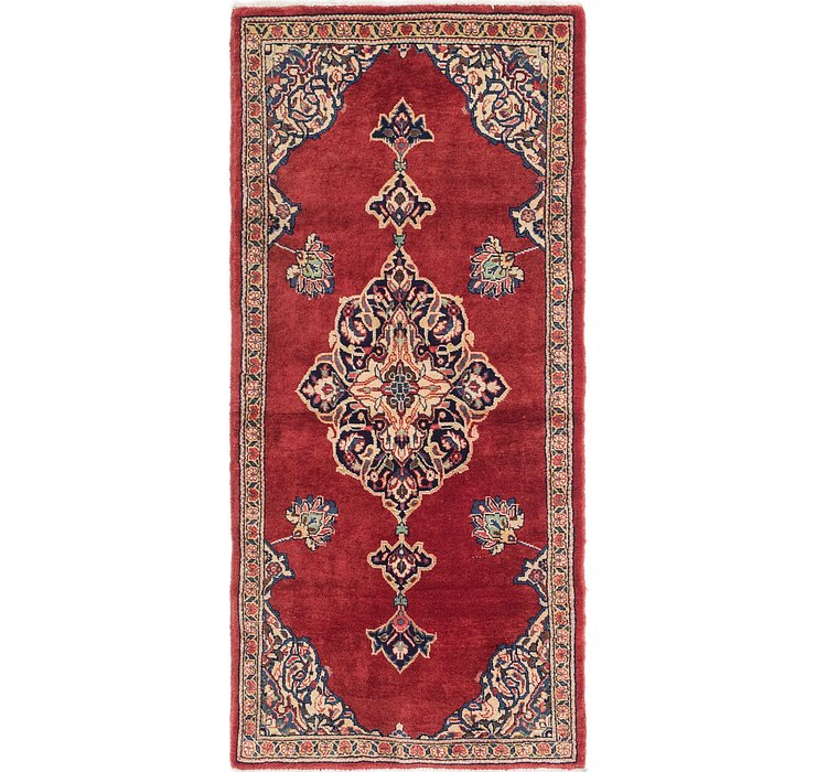 3' 2 x 7' Golpayegan Persian Runn...