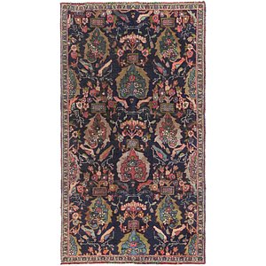 3' 3 x 6' Tabriz Persian Runner Rug