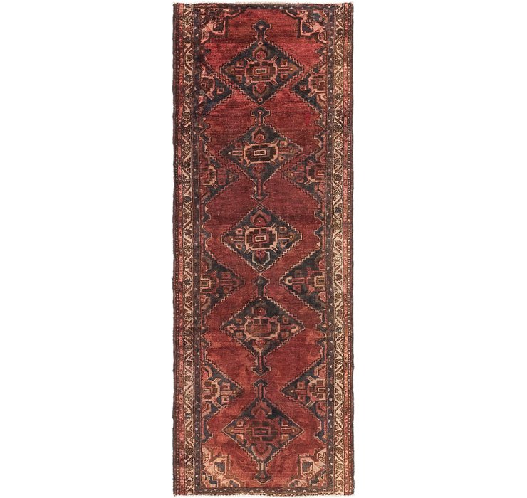 HandKnotted 3' 4 x 9' 5 Saveh Persian Runner Rug