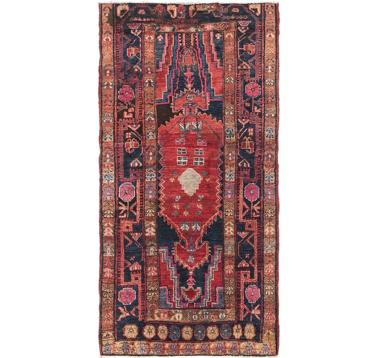 3' 9 x 7' 4 Koliaei Persian Runner ...