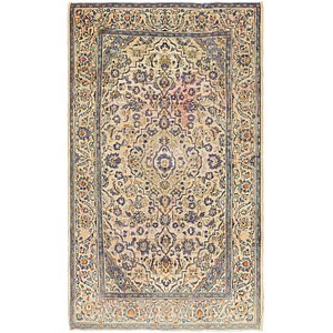 4' 10 x 8' 3 Kashan Persian Rug
