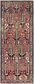 3' 7 x 9' 1 Shiraz Persian Runner Rug thumbnail image 1