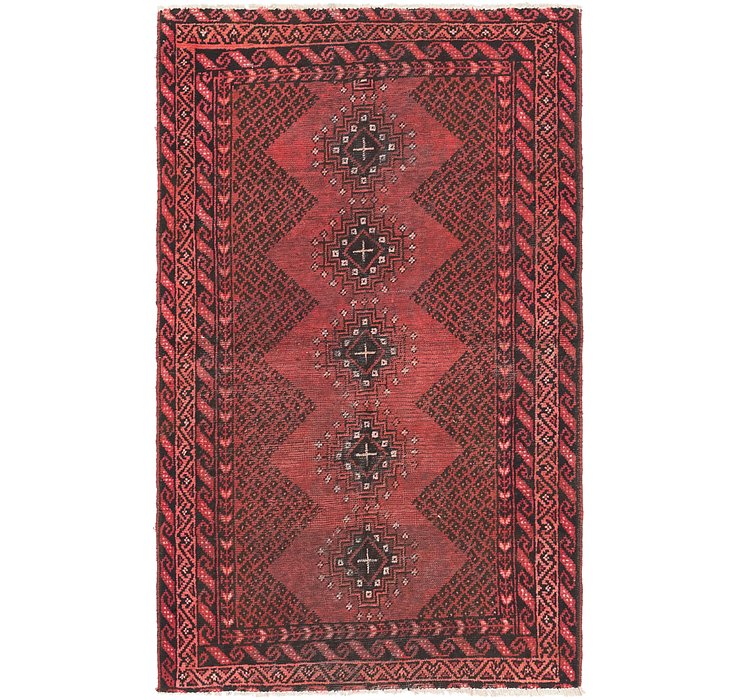 3' 9 x 6' 3 Shiraz Persian Rug