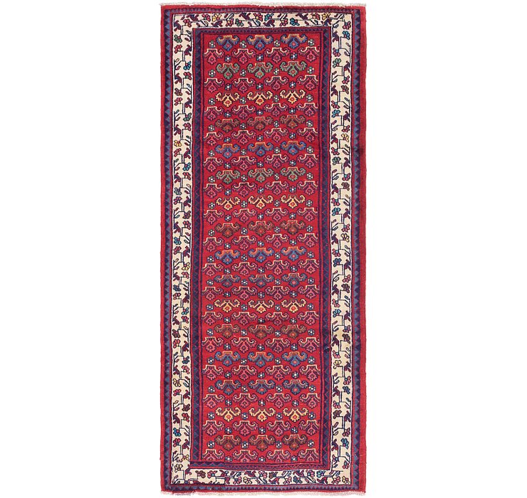 3' 7 x 8' 10 Farahan Persian Runner ...