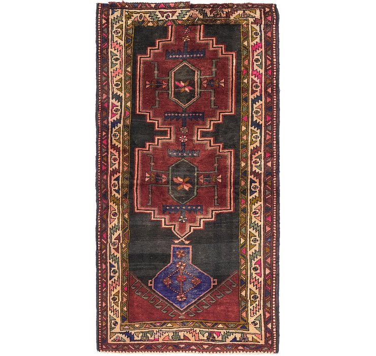3' 6 x 7' Shiraz Persian Runner Rug