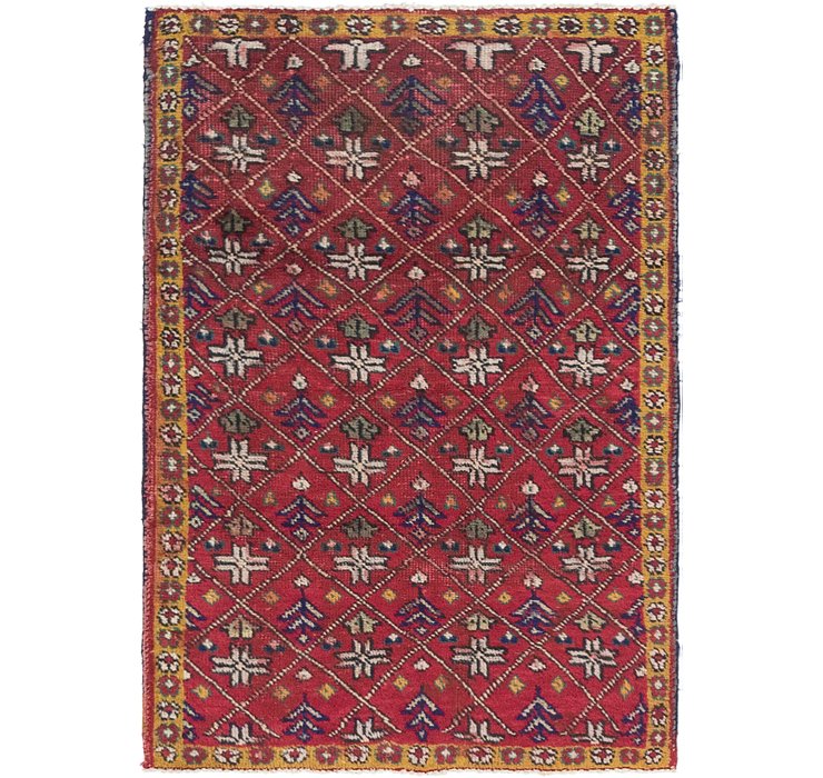 3' 3 x 4' 7 Tabriz Persian Rug
