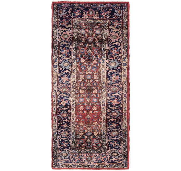 3' 6 x 7' 9 Gholtogh Persian Runner...