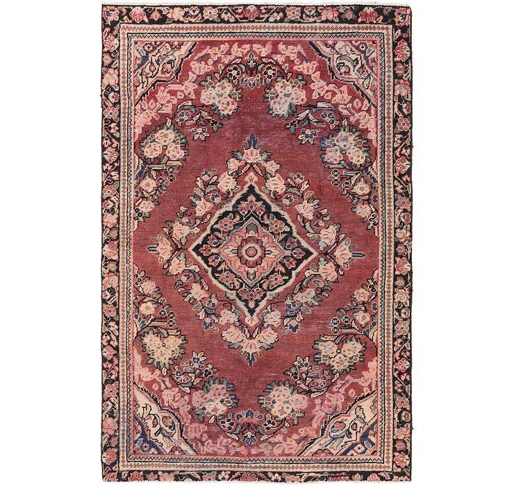 4' x 6' 4 Ferdos Persian Rug