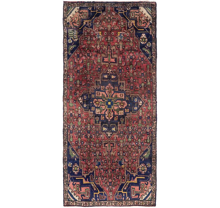 3' 9 x 8' 6 Songhor Persian Runner ...
